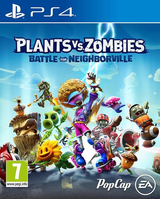 Plants vs zombies: a batalha do vizinho ps4 jogos playstation 4